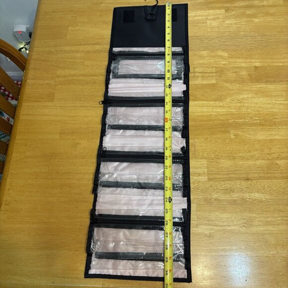 Mary Kay Travel Roll Up Bag Cosmetic Make Up Organizer Hanging Removable Pouches - Picture 3 of 6